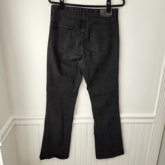 Ralph Lauren Jeans Co. Classic Bootcut Black Denim Jeans Women's 8 - Picture 2 of 9